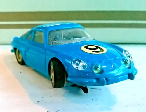 Voiture circuit jouef alpine - voiture,