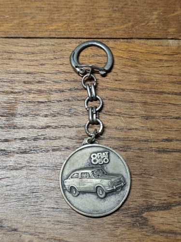 Porte clés vintage fiat - porte,