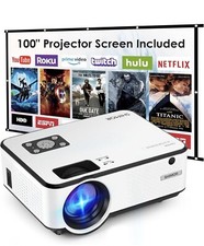 Mini Projector HD 1080P