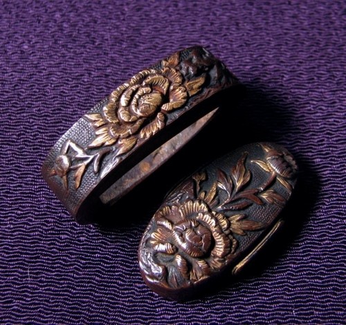 Edo period fuchigashira - period, sword