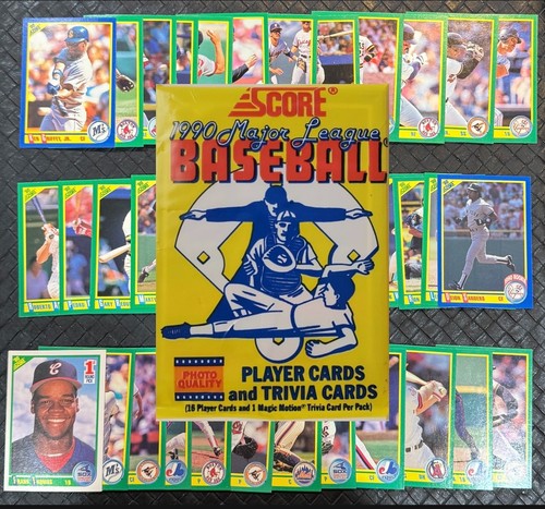 1990 score mlb baseball cards - 1990,