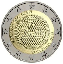 2018 Slovénie 2 euro Abeilles