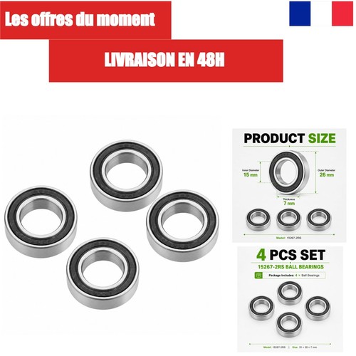 Lot roulements à - 4,