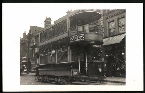 Photographie tramway anglais