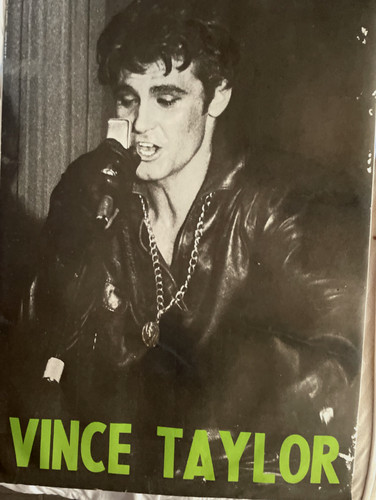 Vince taylor affiche promo - vince,