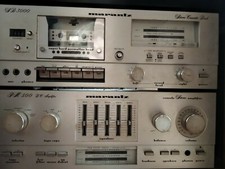 Ensemble Marantz SD3000 + PM500 DC Amplifier + ST 300L Tuner Rare Vintage 