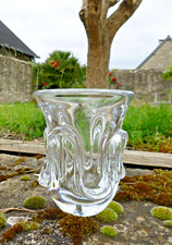 Vase cristal Val St Lambert