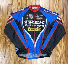 VINTAGE CYCLING VELO SHIRT JERSEY VOLKSWAGEN TREK TEAM SIZE LARGE