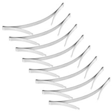  Lot de 8 butées de rail pour