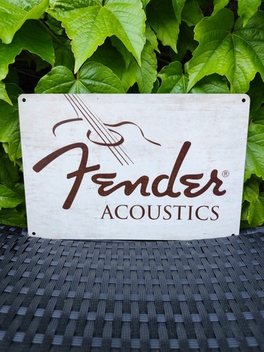 Plaque métal guitare fender - guitare,