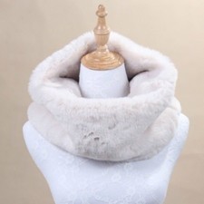 Faux Rex Lapin Col Fourrure