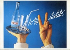 CARTE POSTALE PUBLICITAIRE / VITTEL