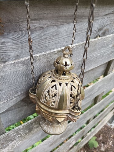 Encensoir bronze ancien