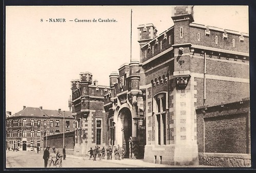 Cpa namur casernes de - cpa, namur,