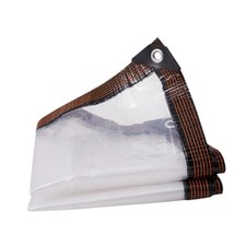 Bâche transparente en PE pour