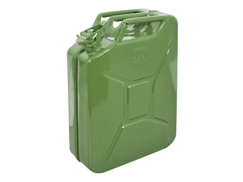 Jerricane 20l metal vert - jerricane,