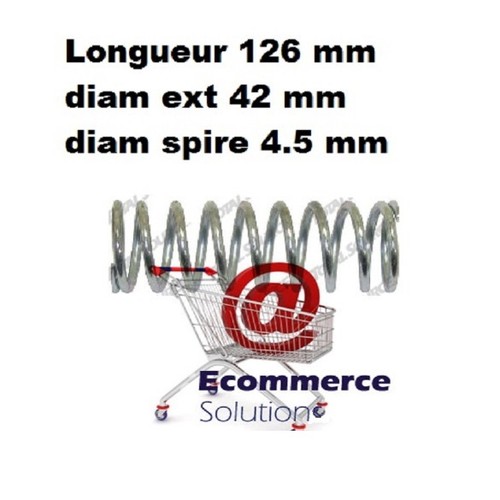 Ressort pompe 126 diam - pompe,