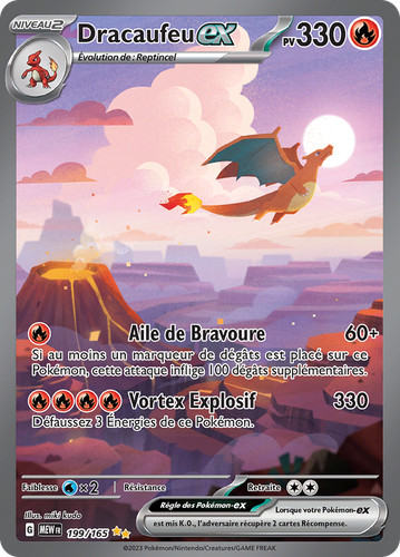 Carte pokémon dracaufeu - carte,