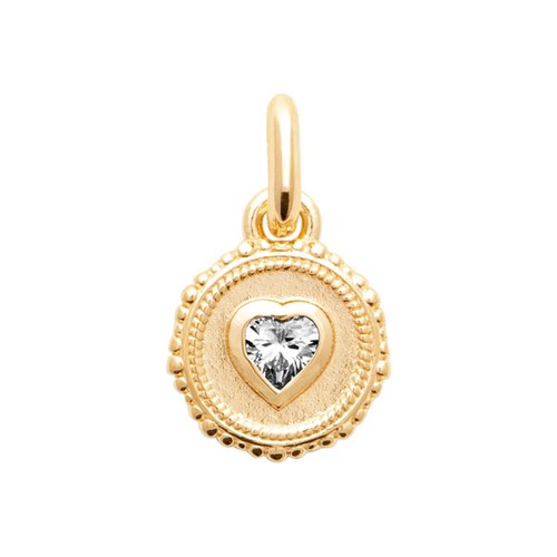 Pendentif medaille délicat