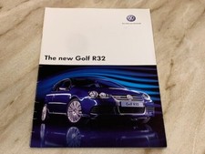 Volkswagen Golf R32 2005 2006 Car Brochure
