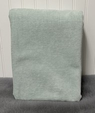 Pottery Barn Teen  New Distressed Velvet Aqua Beanbag Bean Bag Chair cover large