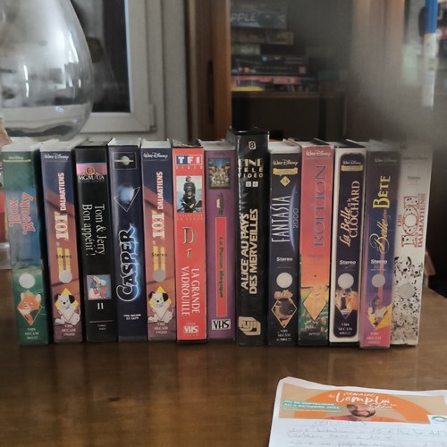 Walt disney lot cassettes - disney,