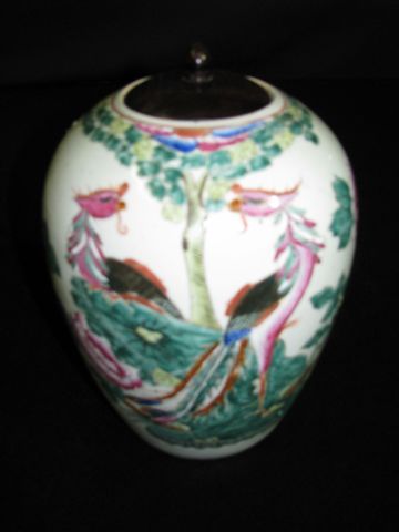 Antique chinese famille verde - chinese,