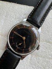 Vintage Pobeda Soviet Zim Watch Very Rare Old USSR Rubine Dial PchZ Factory