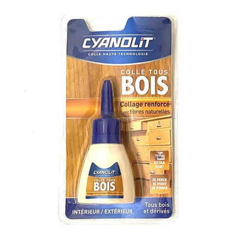 Colle bois cyanolit - bois,