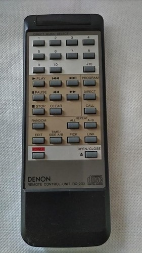 Denon 233 lecteur - lecteur, cd