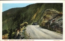 YELLOWSTONE NATIONAL PARK MT Entrance to Hoo-Doos HAYNES No. 22629 PC