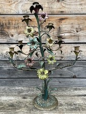 Lampe en Bronze Fleur Église