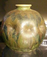 VERY RARE CERAMIC BALL VASE Antoine Bompard circa 1900