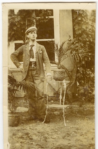 Portrait homme debout