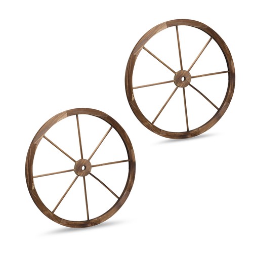 Roue decorative jardin deco - decorative,