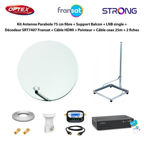 Kit parabole 75cm - kit,
