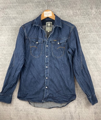 Star raw chemise jean - g-star,