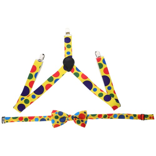 Kids clown suspenders - suspenders, costume