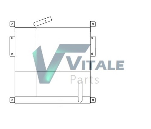 Radiateur huile caterpillar - radiateur,