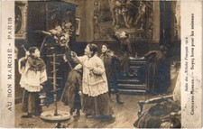 Old postcard AK Be Good for Animals - Chocarne-Moreau SALON DE PARIS (1355639)