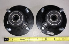 TWO 4 lug Wheel Bearing Hub diy buggy Quad Bike ATV Go kart wagon spindle cart