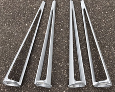 LOT 4 pied IKEA en ALUMINIUM