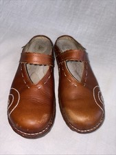 El Naturalista Shoes Womens 41 Yggdrasil Casual Mary Jane Mules Brown Leather