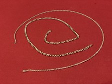 Paire Chaînes Dorées Pour