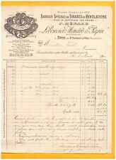 BOTZ (49) USINE de VENTILATEURS AGRICOLES "LEBOUVIER-MENARD & PAPIN" en 1900