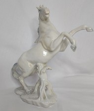 Late 19th-Century, Early 20th-Century Karl Ens Volkstedt "Startled Horse"