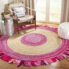 Tapis 100 % coton jute