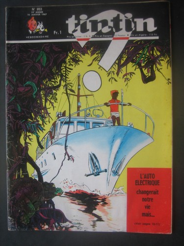 Journal tintin 1967 la - tintin,