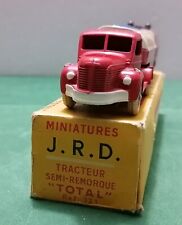 Vintage - TRACTOR Semi Trailer Tanker - JRD 121 Made in France 1958 - MIB