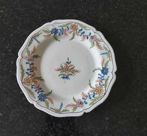 Assiette faience charolles - assiette, de